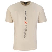 Bauer Senior Box Short Sleeve T-Shirt in White Size Large