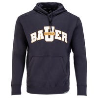 Bauer University Senior Pullover Hoodie Sweatshirt in Grey Size Medium