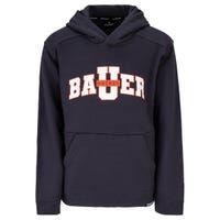 "Bauer University Youth Pullover Hoodie Sweatshirt in Grey Size Medium"