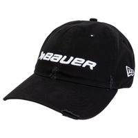 Bauer New Era 920 Destructed Senior Hat in Grey Size OSFM