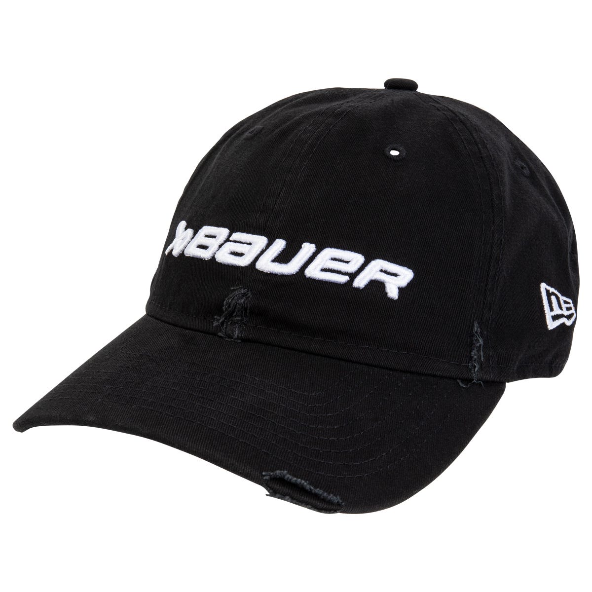 "Bauer New Era 920 Destructed Senior Hat in Grey Size OSFM"