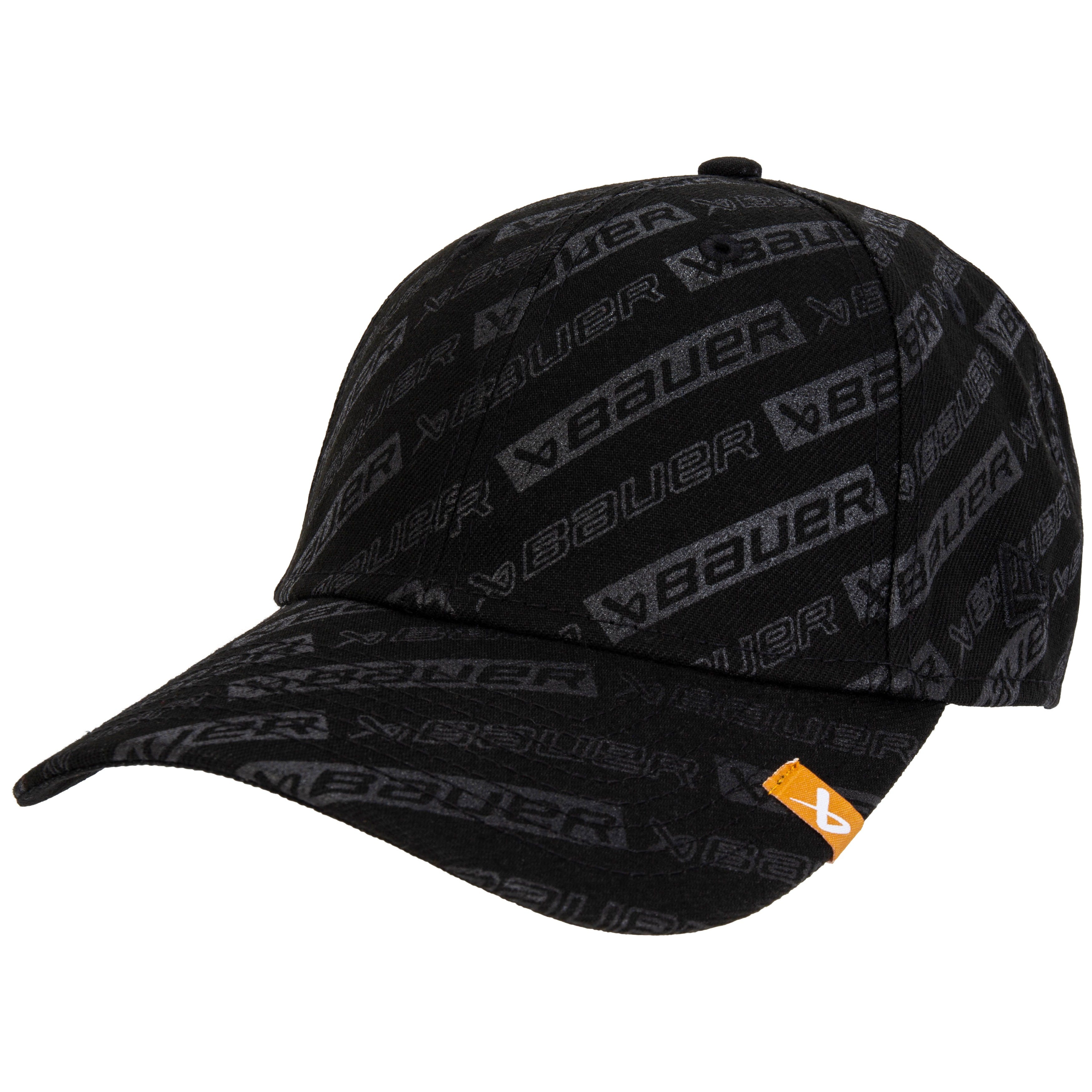 "Bauer New Era 940 Full Print Youth Snapback in Black Size Youth OSFM"