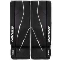 Bauer GSX Junior Goalie Leg Pads - 2023 Model in Black Size Medium