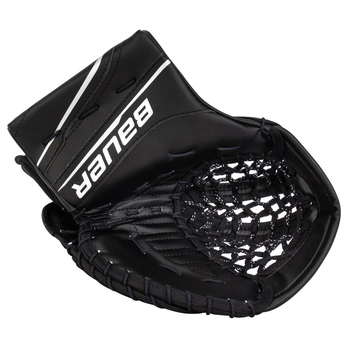 Bauer GSX Junior Goalie Glove - 2023 Model in Black
