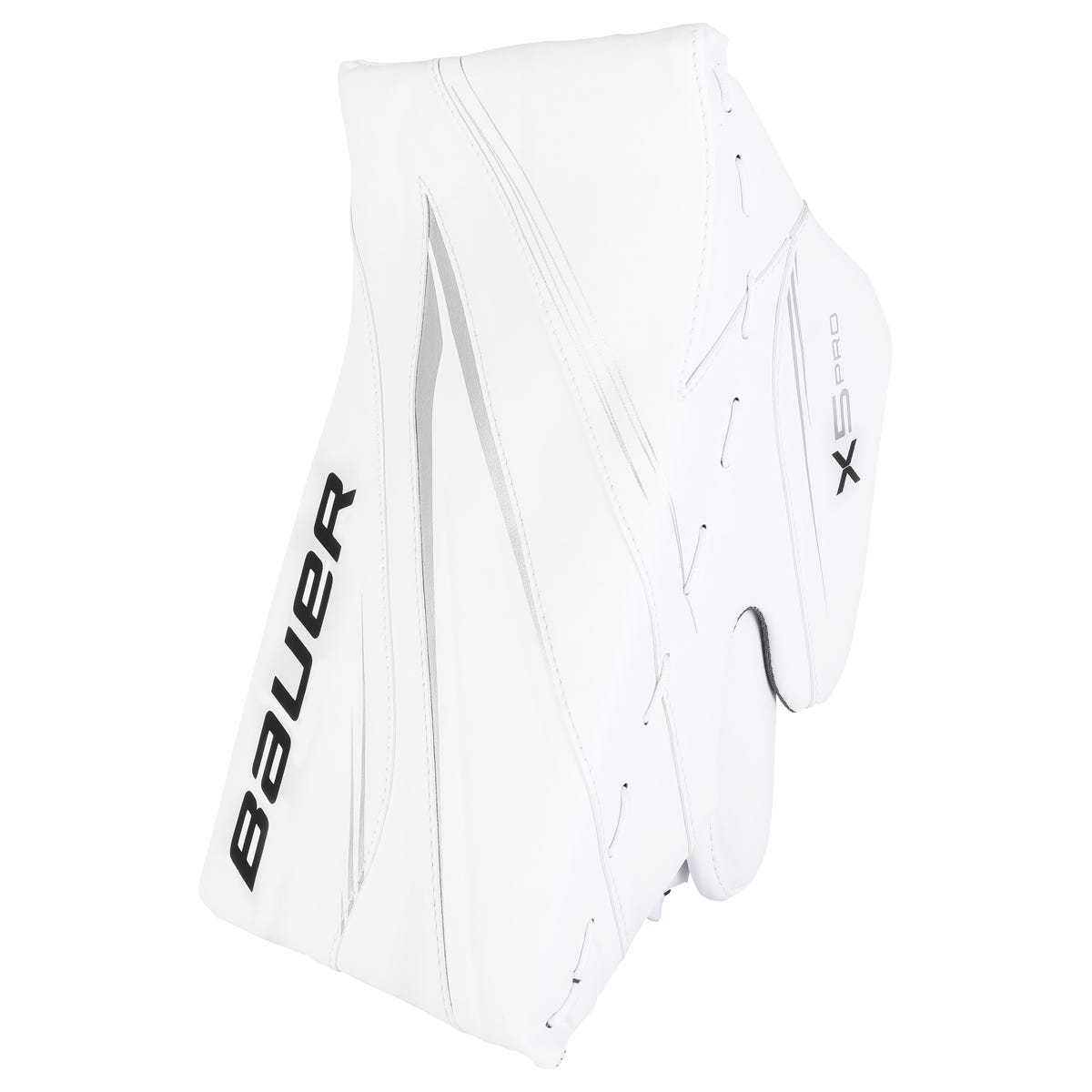 Bauer Vapor X5 Pro Intermediate Goalie Blocker in White