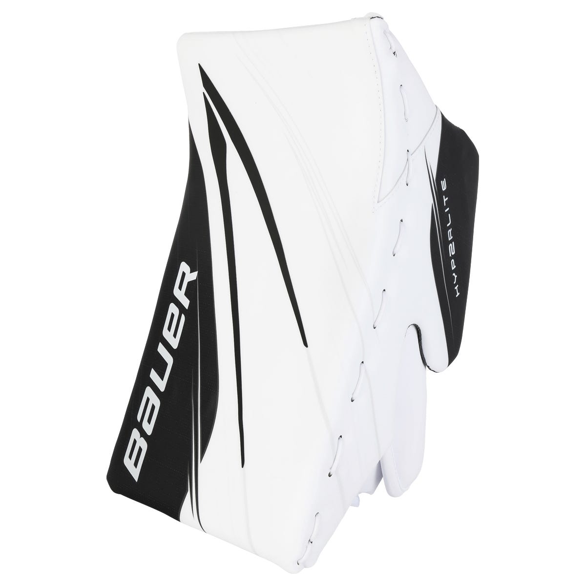 Bauer Vapor Hyperlite 2 Senior Goalie Blocker in White/Black