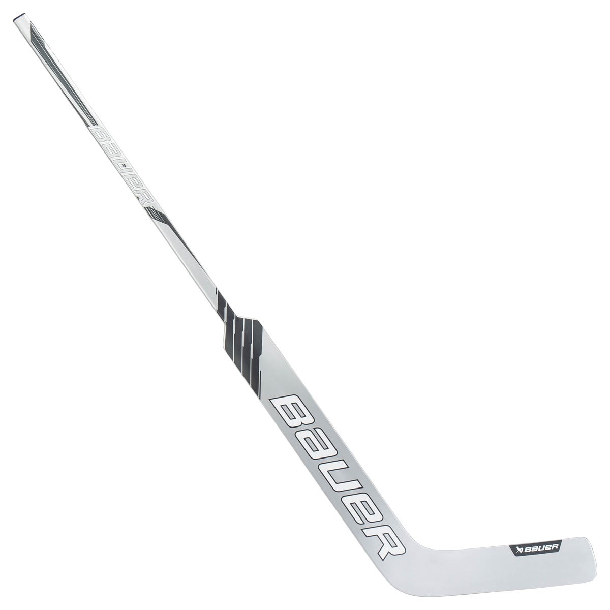 Bauer GSX Intermediate Goalie Stick - 2023 Model in Silver/Black Size 24in