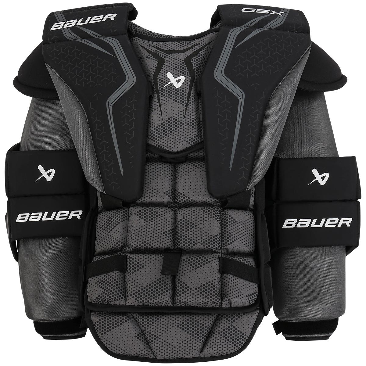 Bauer GSX Senior Goalie Chest & Arm Protector - 2023 Model in Black Size X-Large