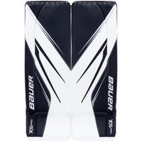 Bauer Vapor X5 Pro Senior Goalie Leg Pads in White/Navy Size Medium
