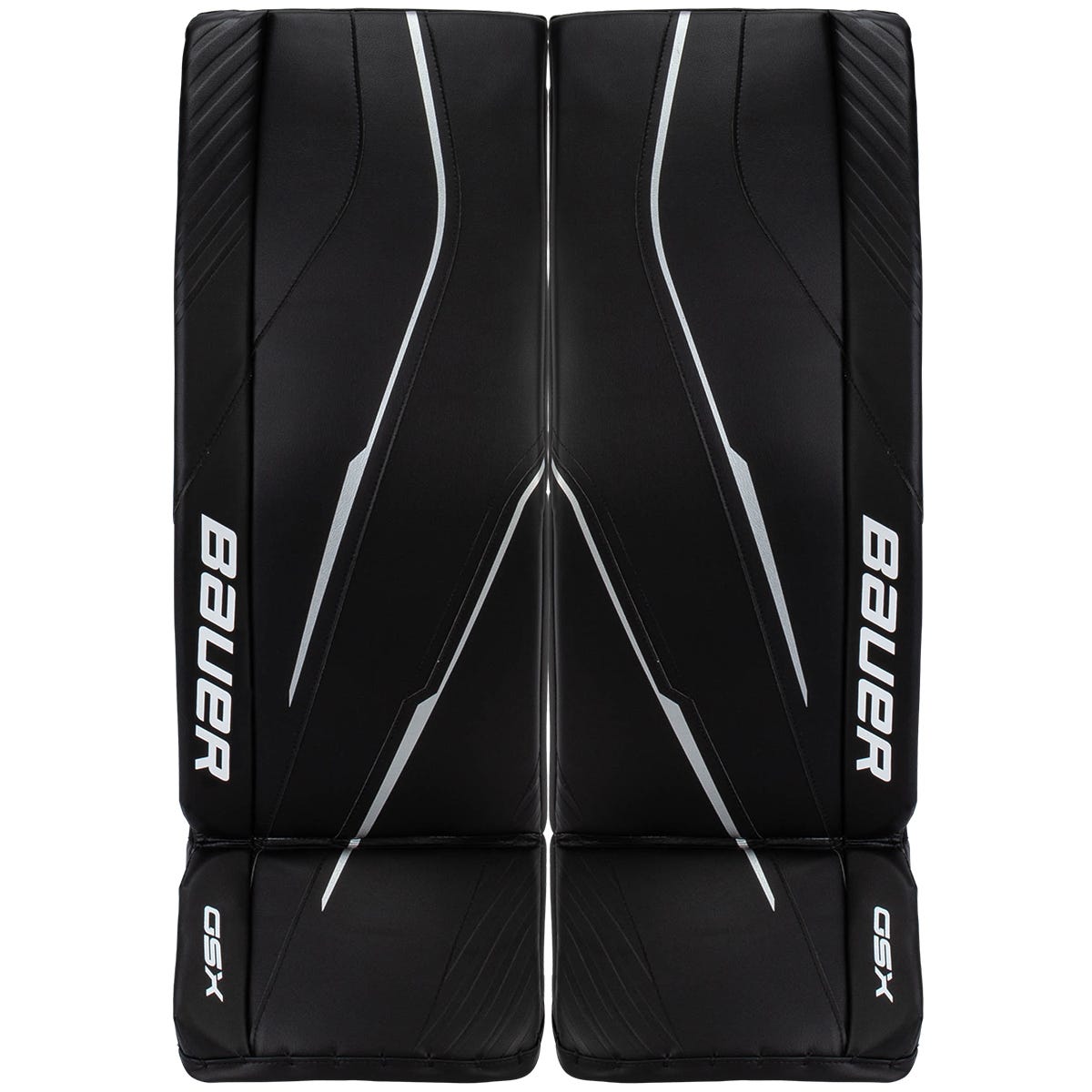 Bauer GSX Senior Goalie Leg Pads - 2023 Model in Black Size Medium