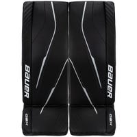 Bauer GSX Senior Goalie Leg Pads - 2023 Model in Black Size Small