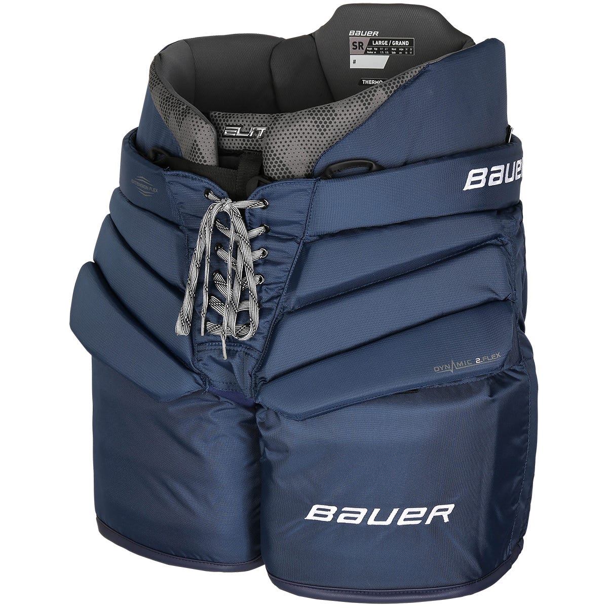 Bauer Elite Senior Goalie Pants - 2023 Model in Navy Size Small