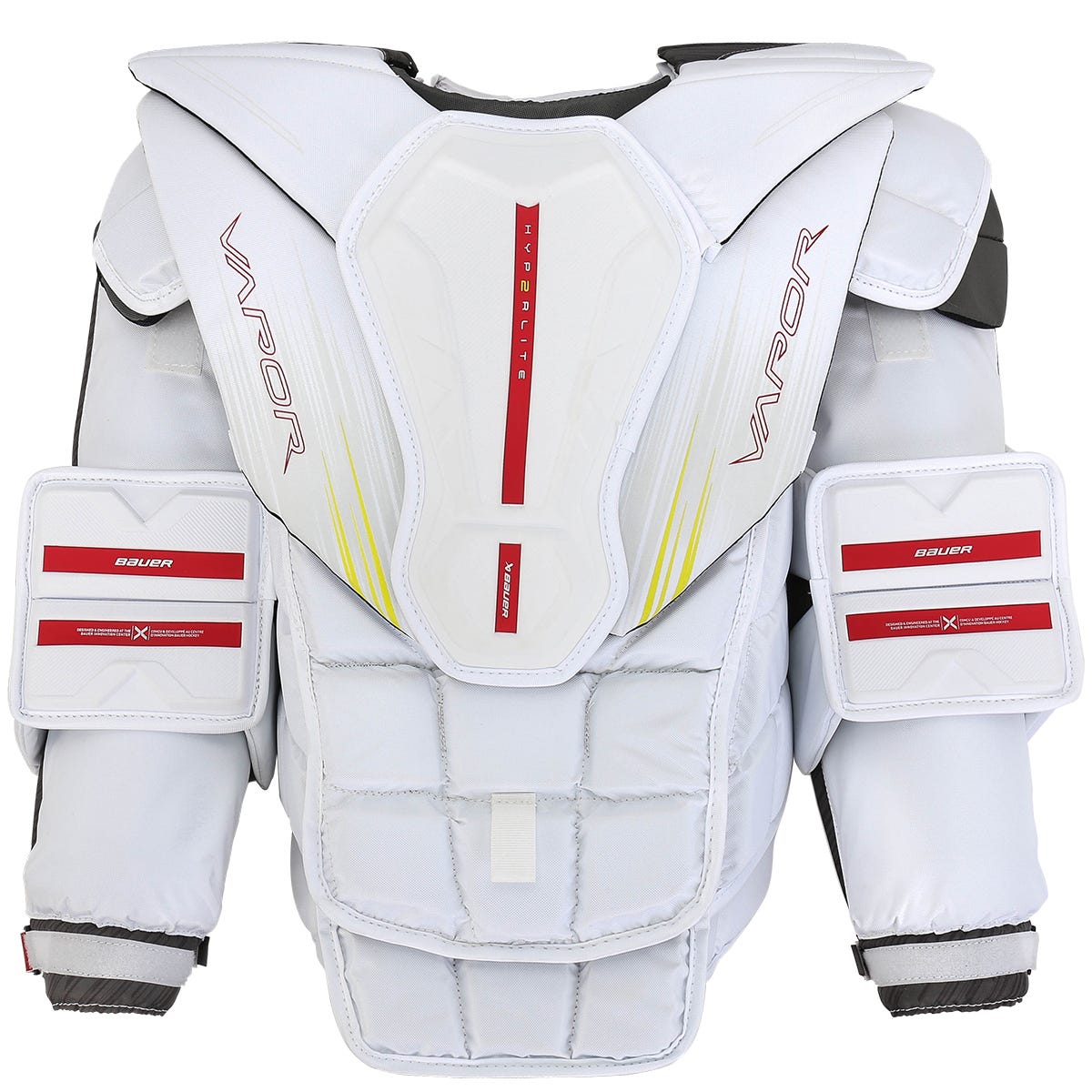 Bauer Vapor Hyperlite 2 Senior Goalie Chest & Arm Protector in White Size X-Small