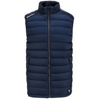 "Bauer Team Puffer Adult Full Zip Vest in Navy Size Medium"