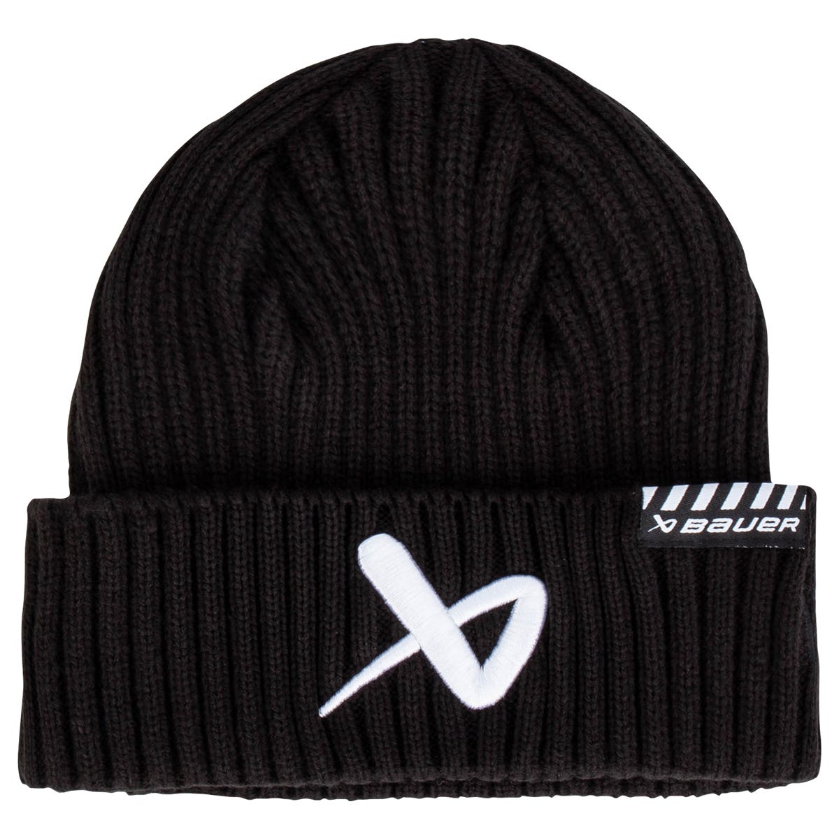 "Bauer New Era Fisherman Adult Beanie | 100% Acrylic in Black"
