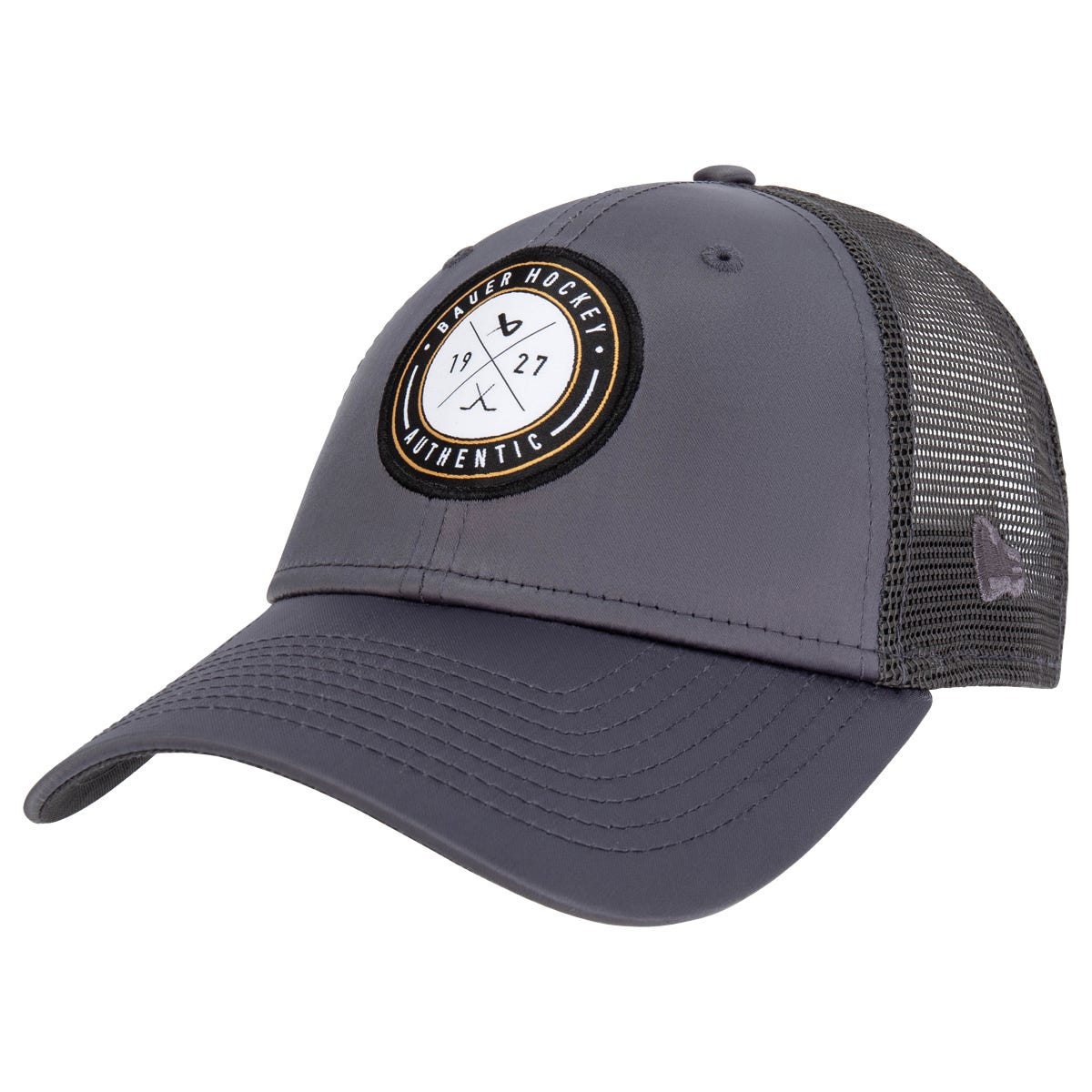 "Bauer New Era 940 Patch Senior Snapback in Grey"