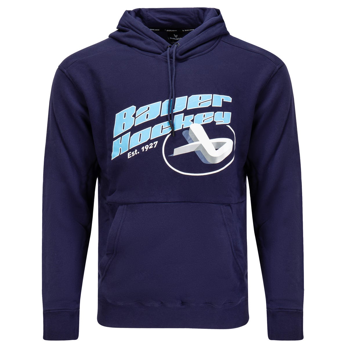 Bauer Eclipse Senior Pullover Hoodie Sweatshirt in Blue Size XX-Large