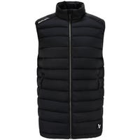 "Bauer Team Puffer Adult Full Zip Vest in Black Size Small"