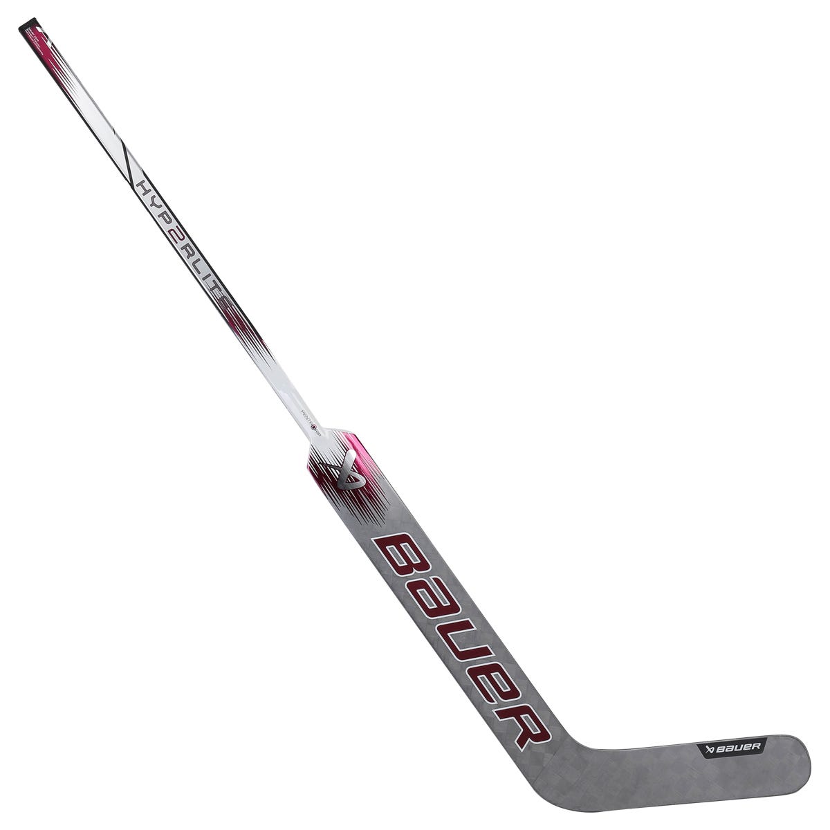 Bauer Vapor Hyperlite 2 Intermediate Goalie Stick in Maroon Size 24in