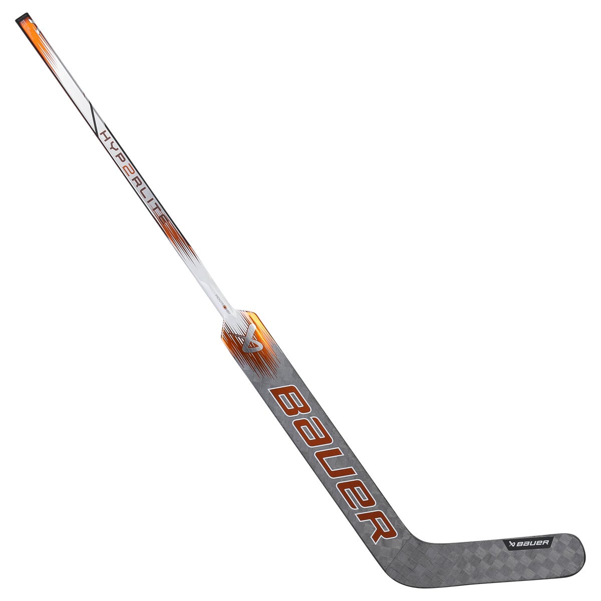 Bauer Vapor Hyperlite 2 Intermediate Goalie Stick in Orange Size 24in