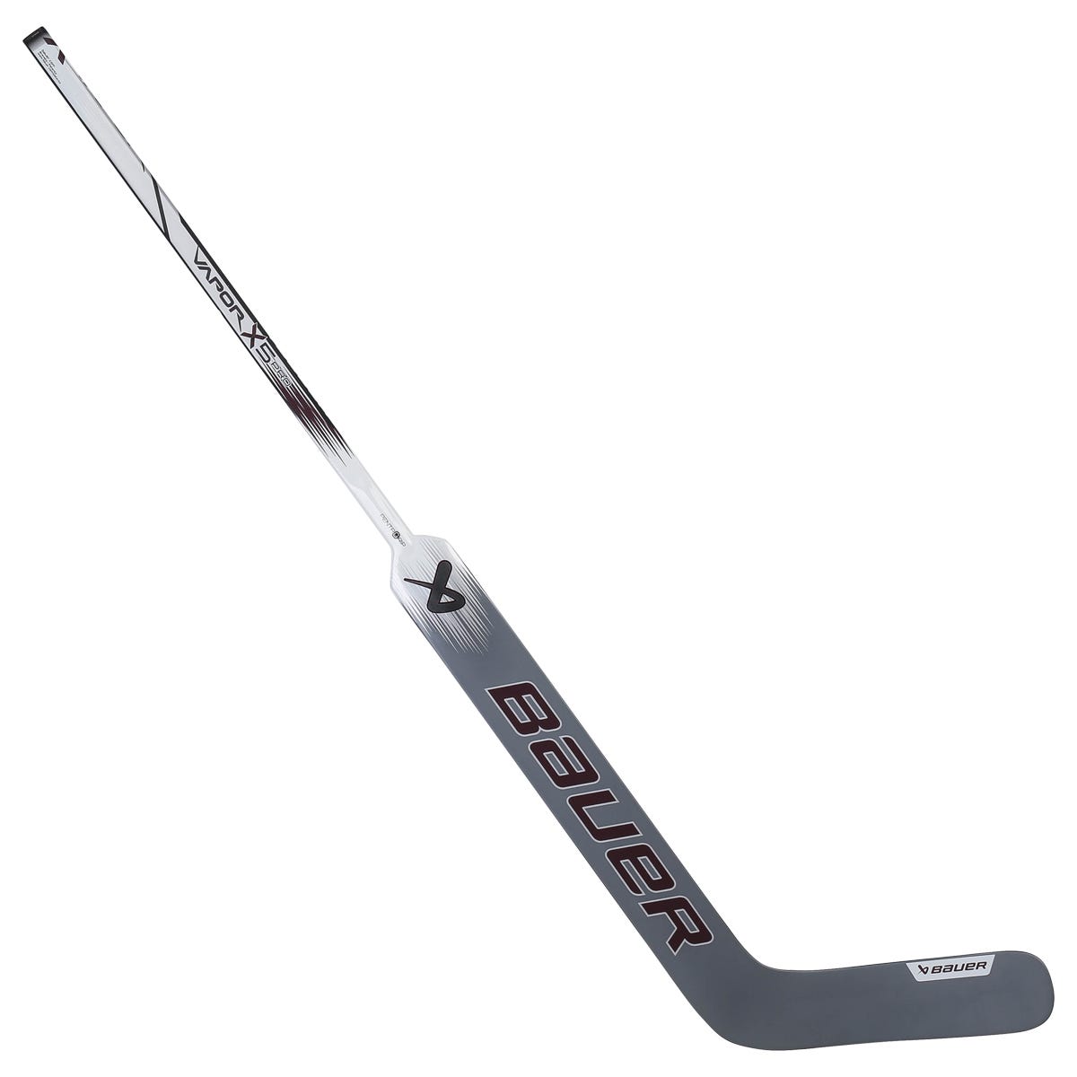 Bauer Vapor X5 Pro Senior Goalie Stick in Maroon Size 26in