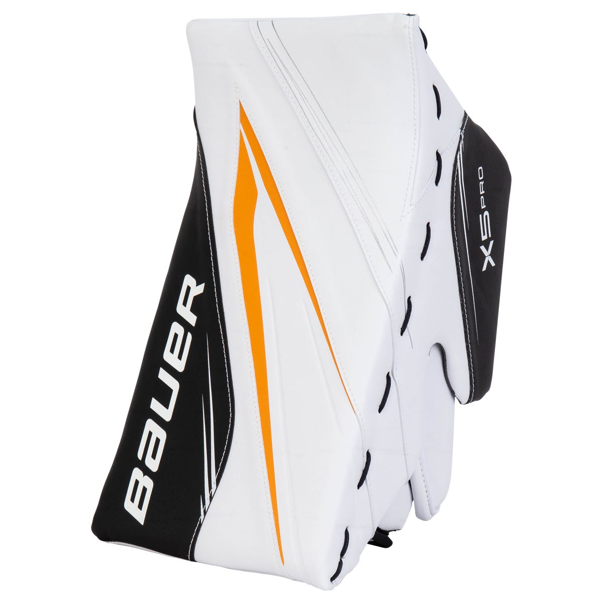 Bauer Vapor X5 Pro Senior Goalie Blocker in Black/Gold