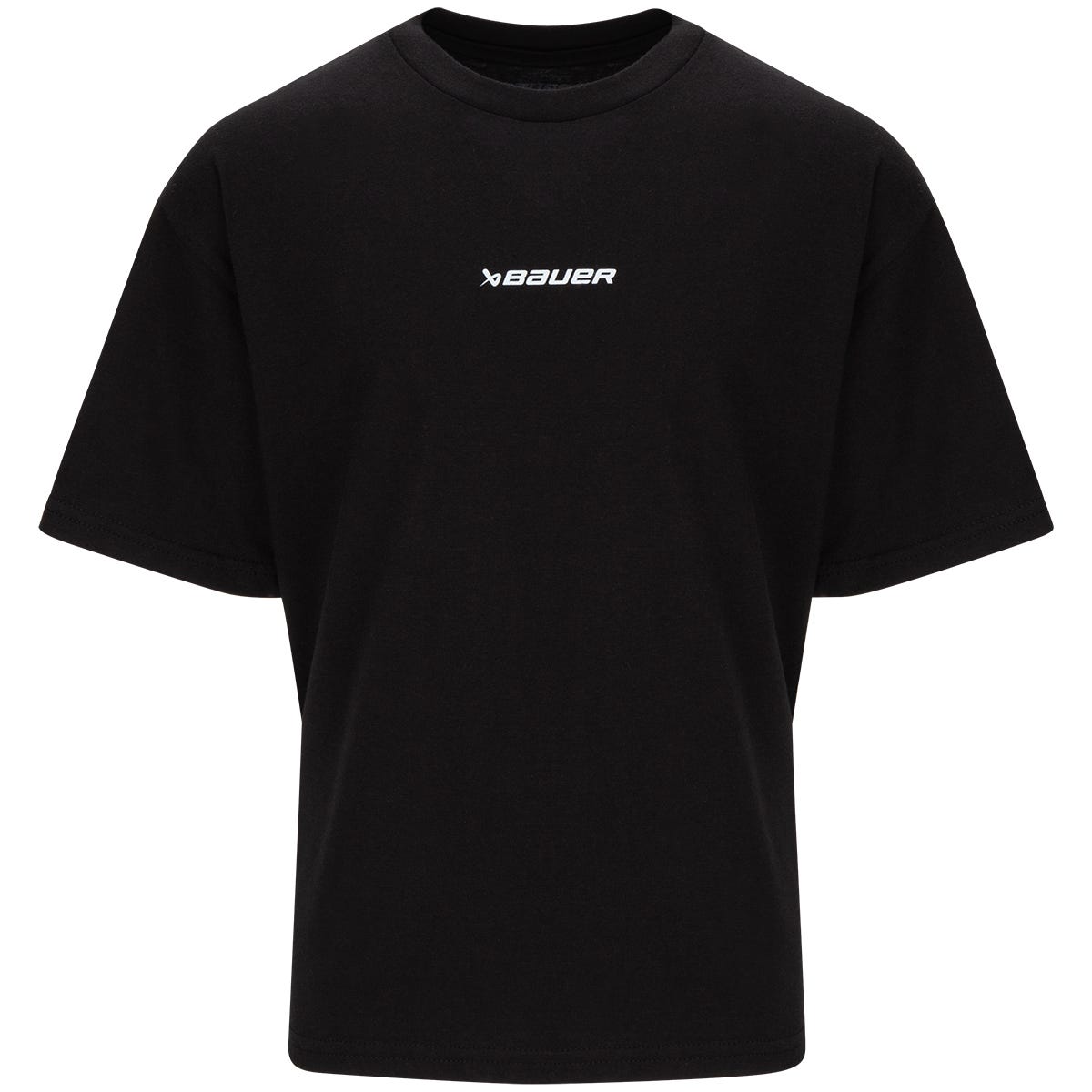 "Bauer Core Youth Short Sleeve T-Shirt in Black Size Medium"