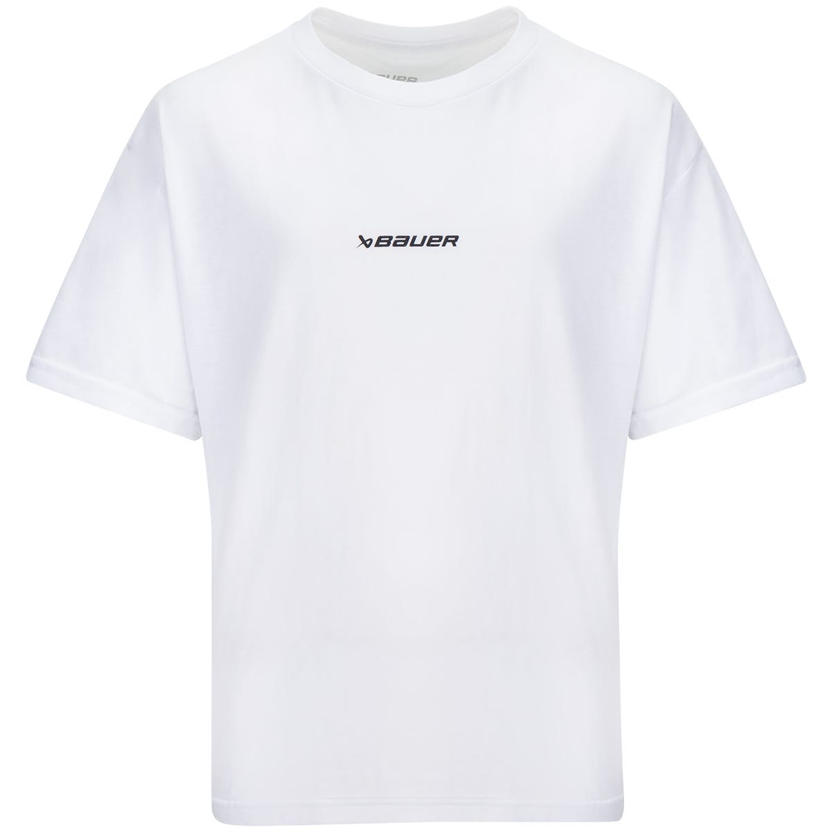 "Bauer Core Youth Short Sleeve T-Shirt in White Size Small"