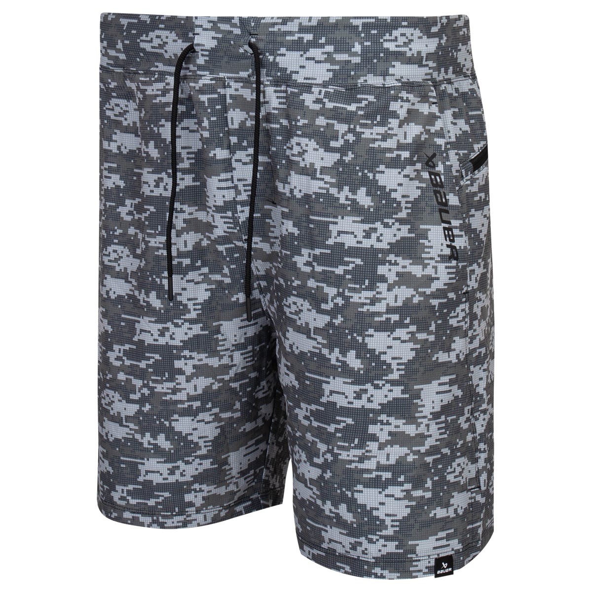 "Bauer FLC Adult Training Short in Camo Size Small"