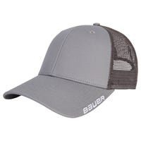 "Bauer Mesh Snapback Adult Hat in Grey"