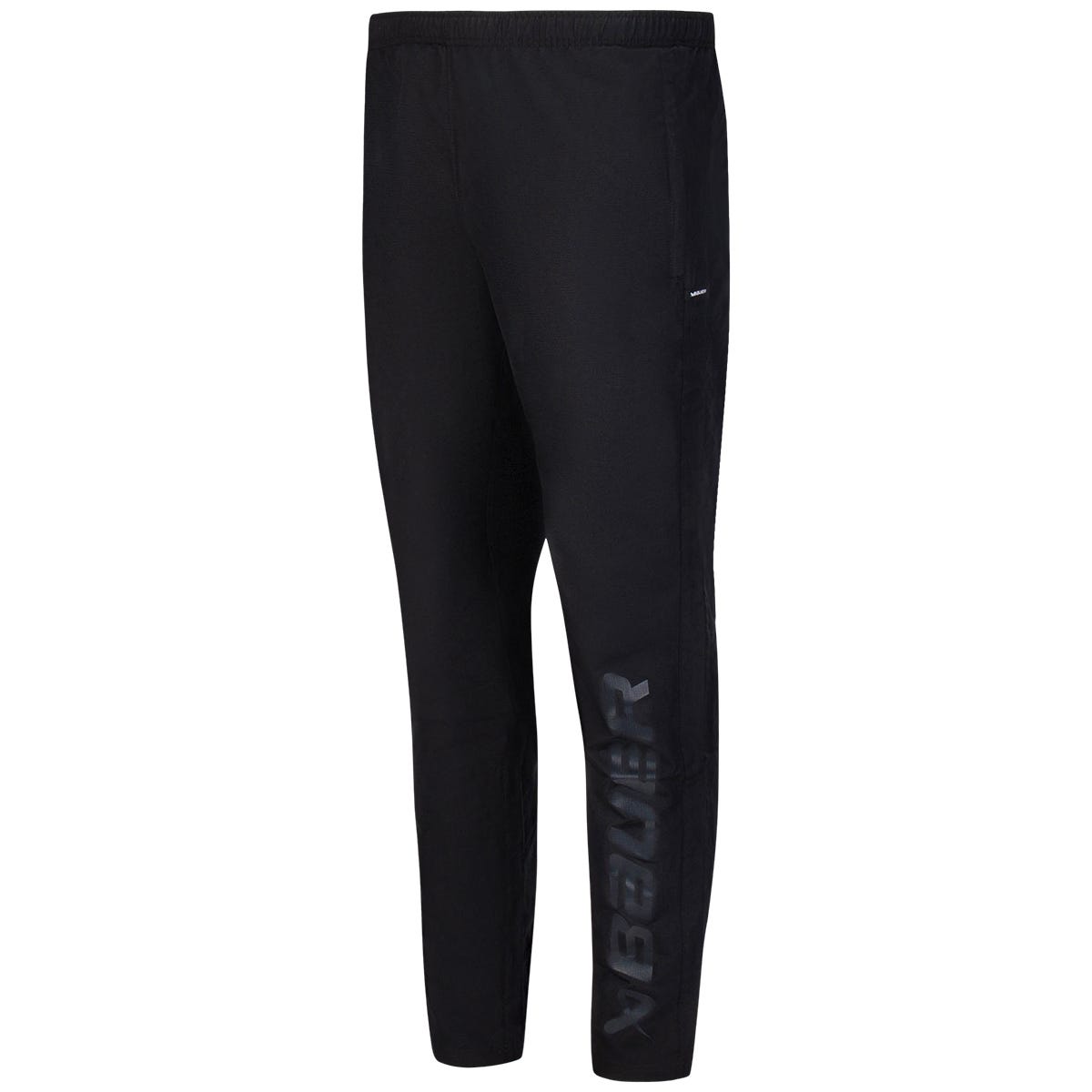 "Bauer Lightweight Adult Pants | 100% Polyester in Black Size Small"