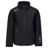 "Bauer Lightweight Youth Full Zip Jacket in Black Size X-Small"