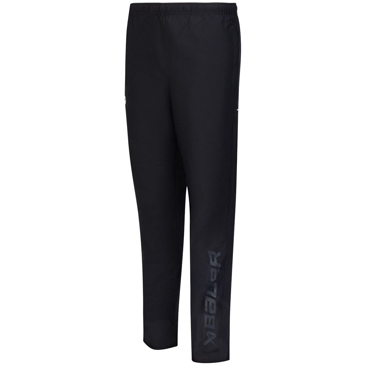"Bauer Lightweight Youth Pants | 100% Polyester in Black Size Small"