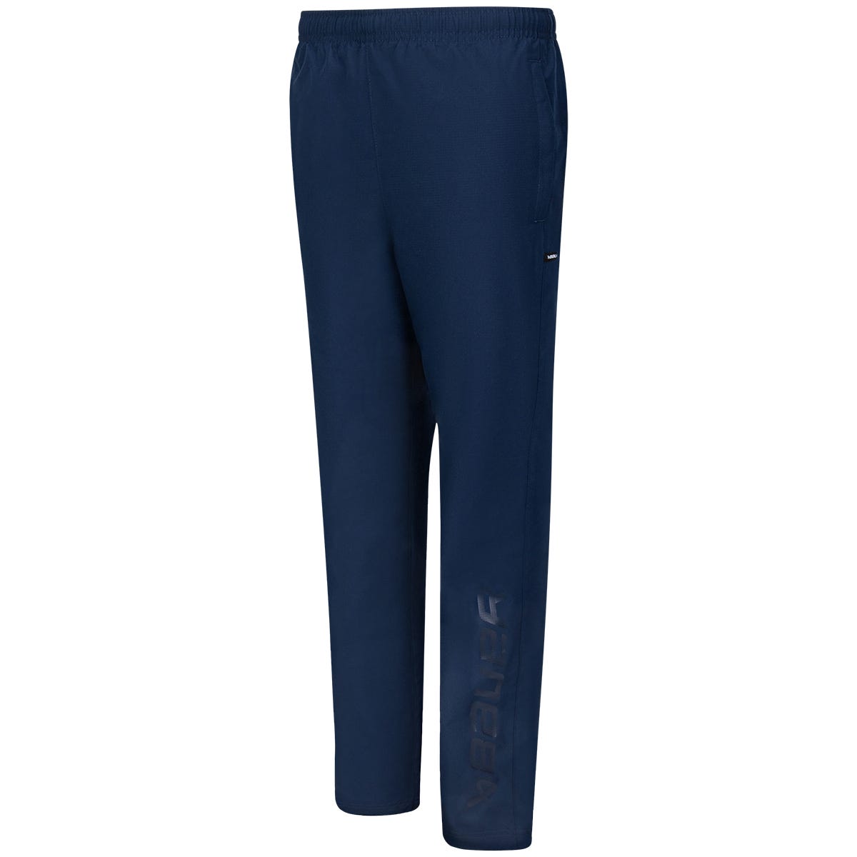 "Bauer Lightweight Youth Pants | 100% Polyester in Navy Size Small"