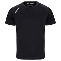 "Bauer Tech Youth Short Sleeve T-Shirt in Black Size X-Small"