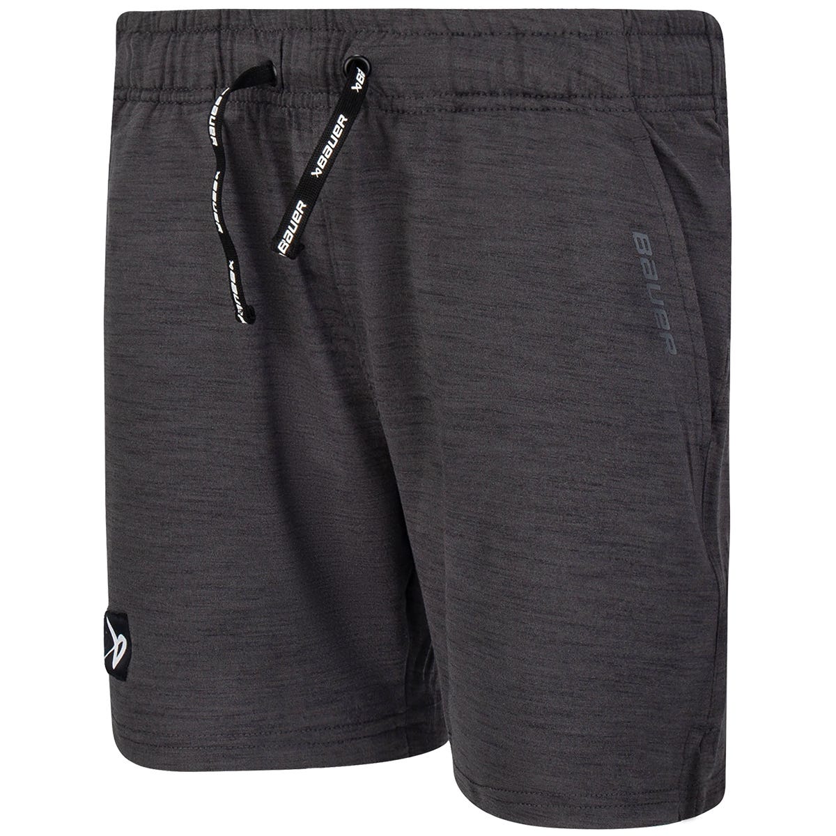 "Bauer Knit Youth Shorts in Grey Size XX-Small"