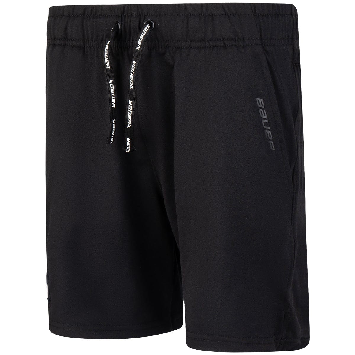 "Bauer Knit Youth Shorts in Black Size X-Large"