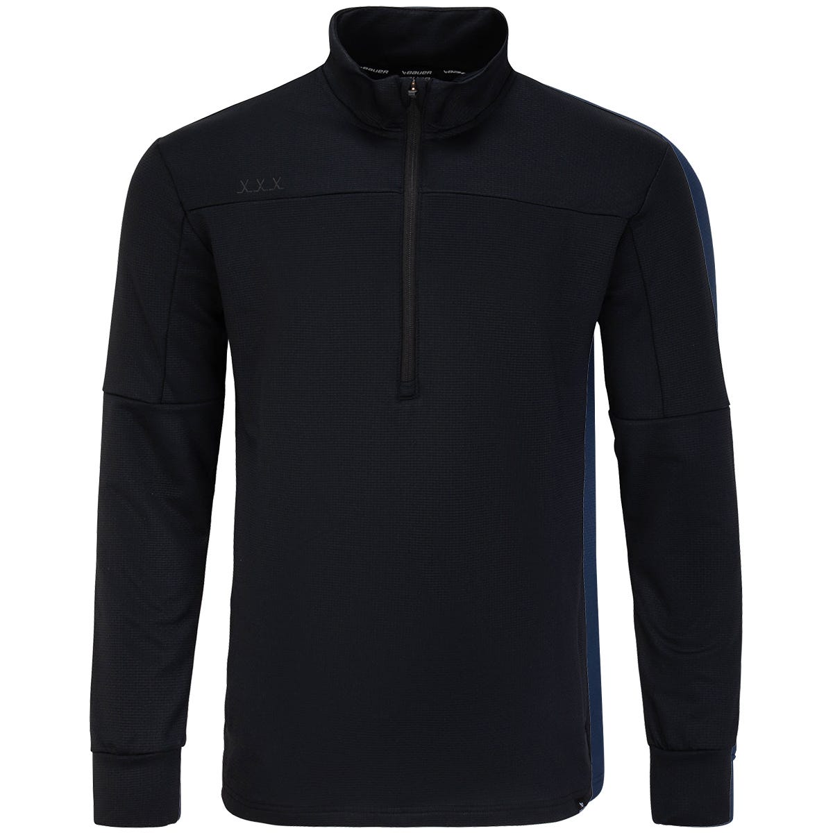 "Bauer FLC Adult 1/4 Zip in Black Size XX-Large"