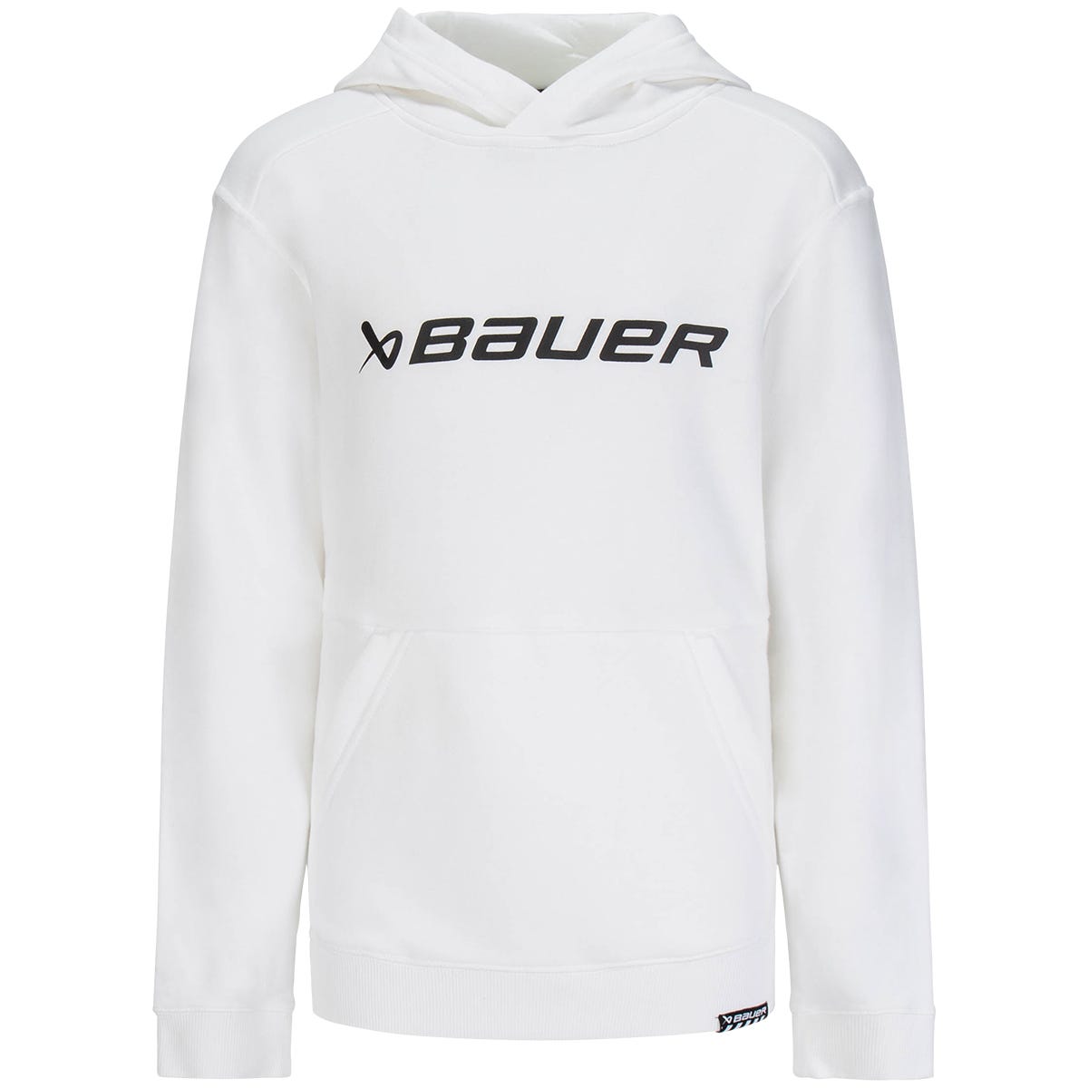 "Bauer Ultimate Youth Pullover Hoodie in White Size Large"