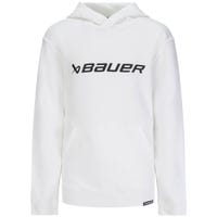 "Bauer Ultimate Youth Pullover Hoodie in White Size Large"