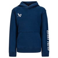 "Bauer Ultimate Youth Pullover Hoodie in Navy Size X-Large"
