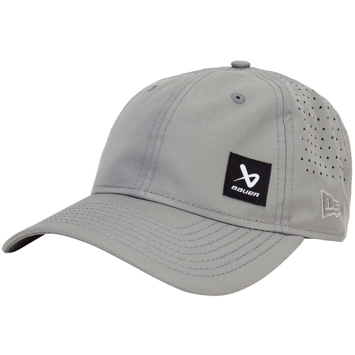 "Bauer Performance Adult Hat | 100% Polyester in Grey"