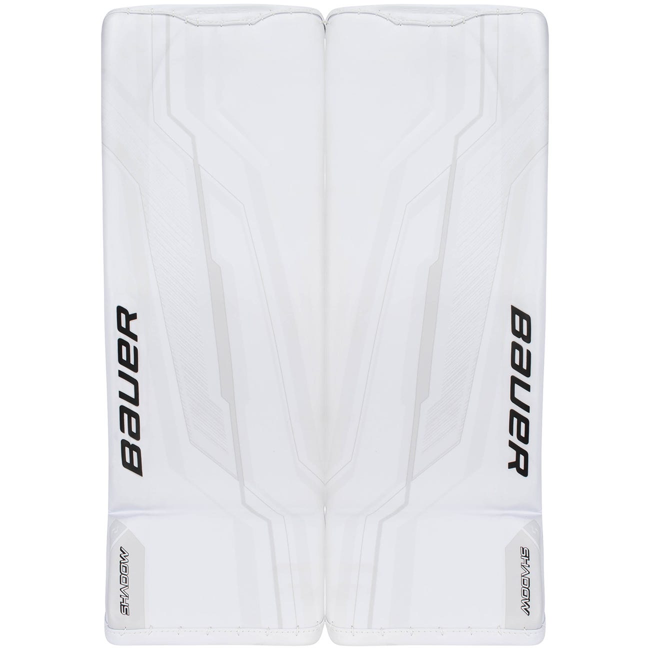 Bauer Supreme Shadow Senior Goalie Leg Pads in White Size X-Large