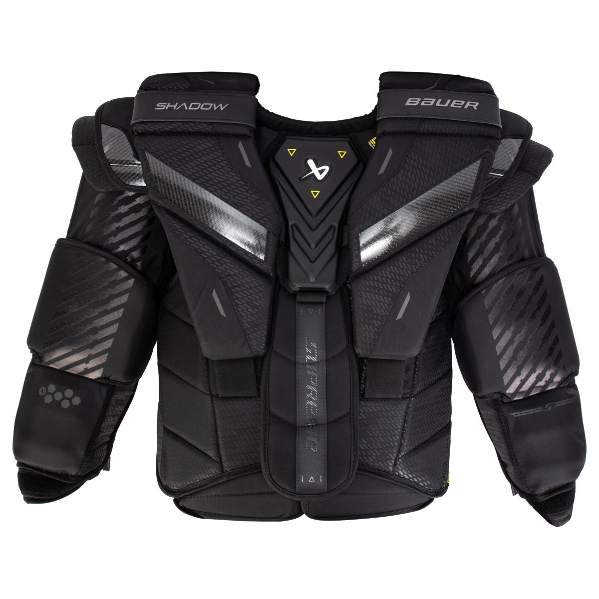 Bauer Supreme Shadow Senior Goalie Chest & Arm Protector in Black Size Medium