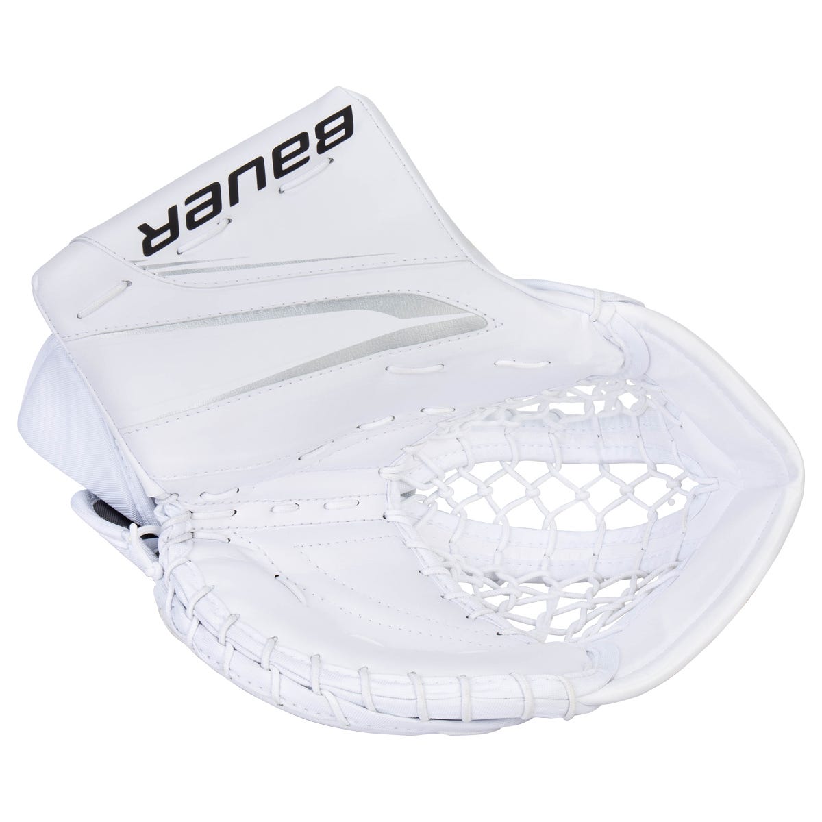 Bauer Supreme MVPro Intermediate Goalie Glove in White