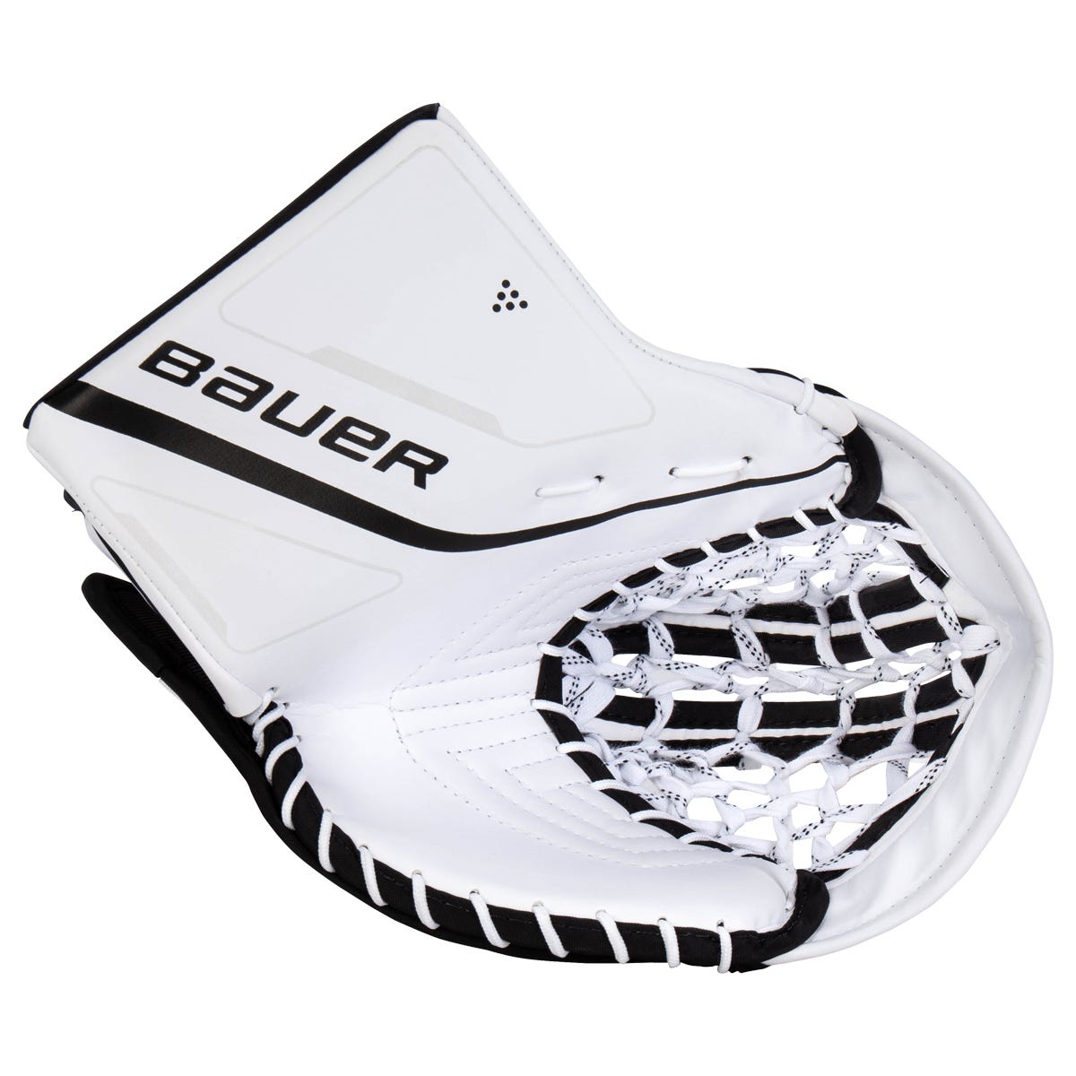 Bauer Prodigy Youth Goalie Glove in White/Black