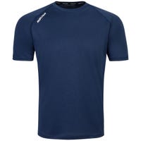 "Bauer Tech Adult Short Sleeve T-Shirt in Navy Size X-Large"