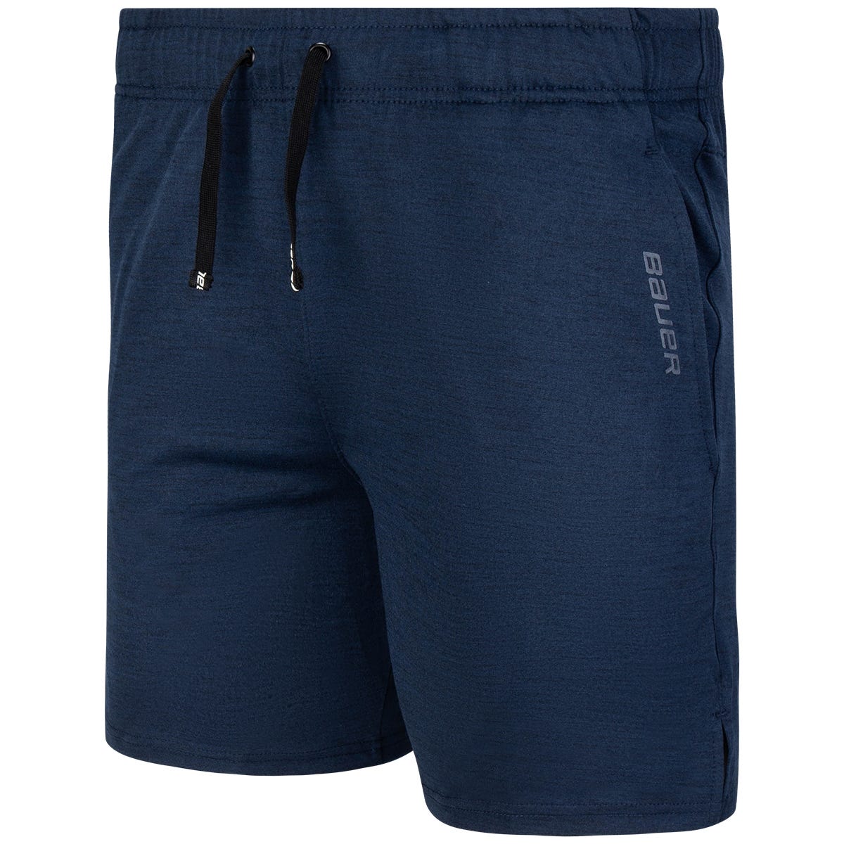 "Bauer Team Knit Adult Shorts in Navy Size Medium"