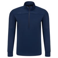 "Bauer FLC Adult 1/4 Zip in Navy Size Small"