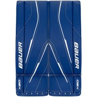 Bauer GSX Junior Goalie Leg Pads - 2023 Model in Blue Size Large
